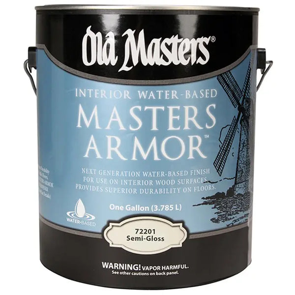 Masters Armor Interior WaterBase Semi-Gloss Clear Finish #72001